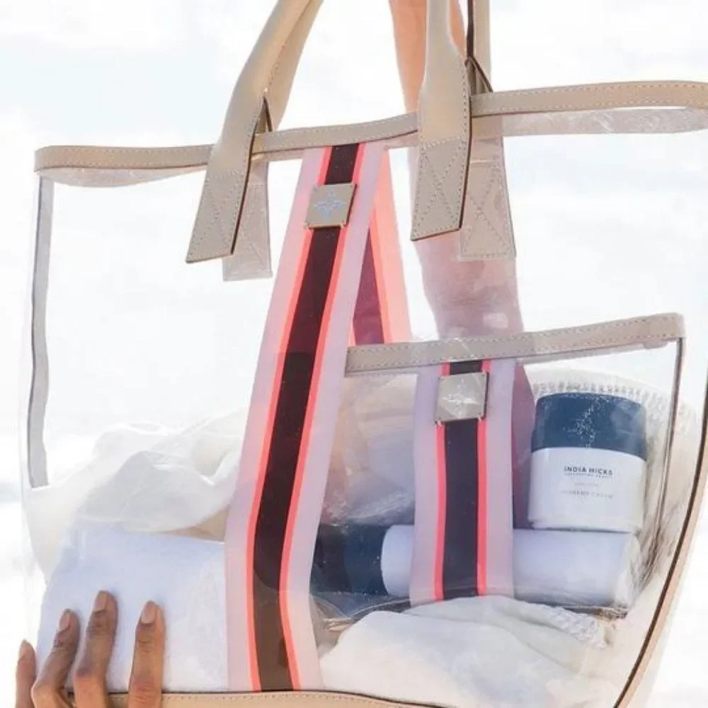 India Hicks Pink Sands Tote - NEW